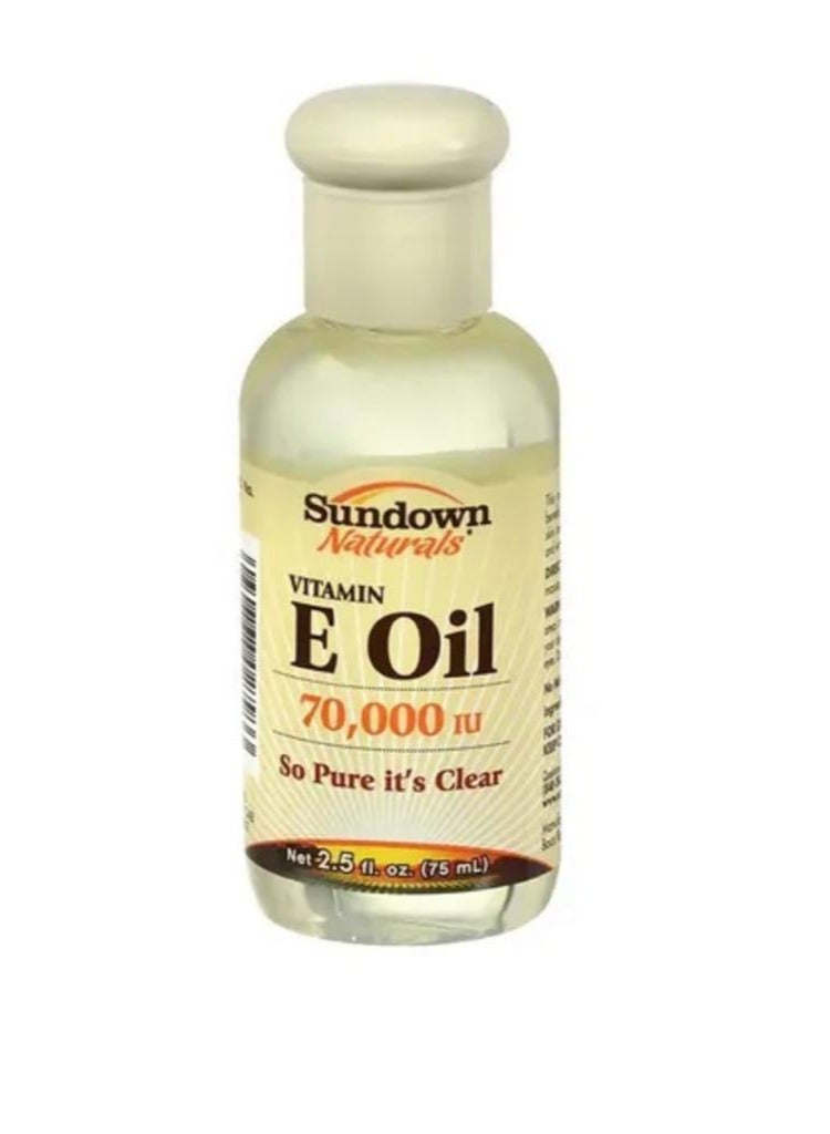 Sundown Pack Of 3 Pieces Vitamin E Oil 3x75ml - Image 2